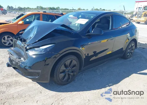 2024 Tesla Model Y Long Range Dual Motor All-Wheel Drive/Rwd из США, поврежденный, VIN 7SAYGDED8RF205908